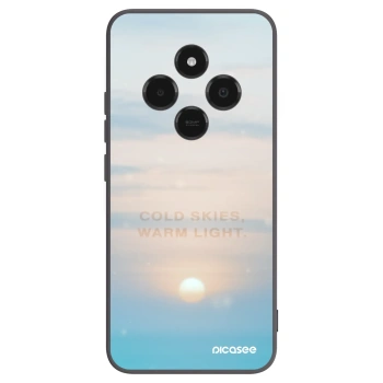 Picasee Xiaomi Poco C75 Hülle - Schwarzes Silikon - COLD SKIES