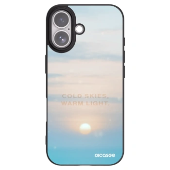 Picasee Apple iPhone 17 Hülle - Schwarzes Silikon - COLD SKIES
