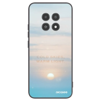 Picasee Realme 12X Hülle - Schwarzes Silikon - COLD SKIES