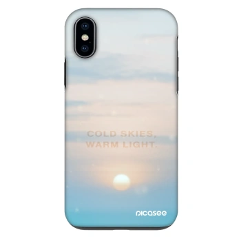 Hülle für Apple iPhone X/XS - COLD SKIES
