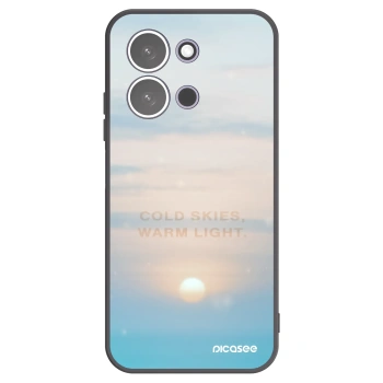 Picasee Xiaomi Redmi 15C 5G Hülle - Schwarzes Silikon - COLD SKIES