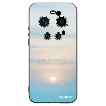 Picasee Xiaomi 17 Ultra Hülle - Schwarzes Silikon - COLD SKIES
