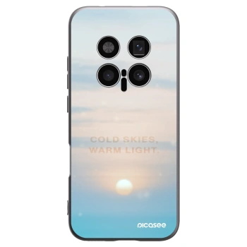 Picasee Honor Magic8 Pro 5G Hülle - Schwarzes Silikon - COLD SKIES