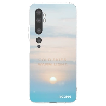 Picasee Xiaomi Mi Note 10 (Pro) Hülle - Transparentes Silikon - COLD SKIES