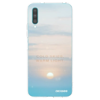 Picasee Samsung Galaxy A30s A307F Hülle - Transparentes Silikon - COLD SKIES