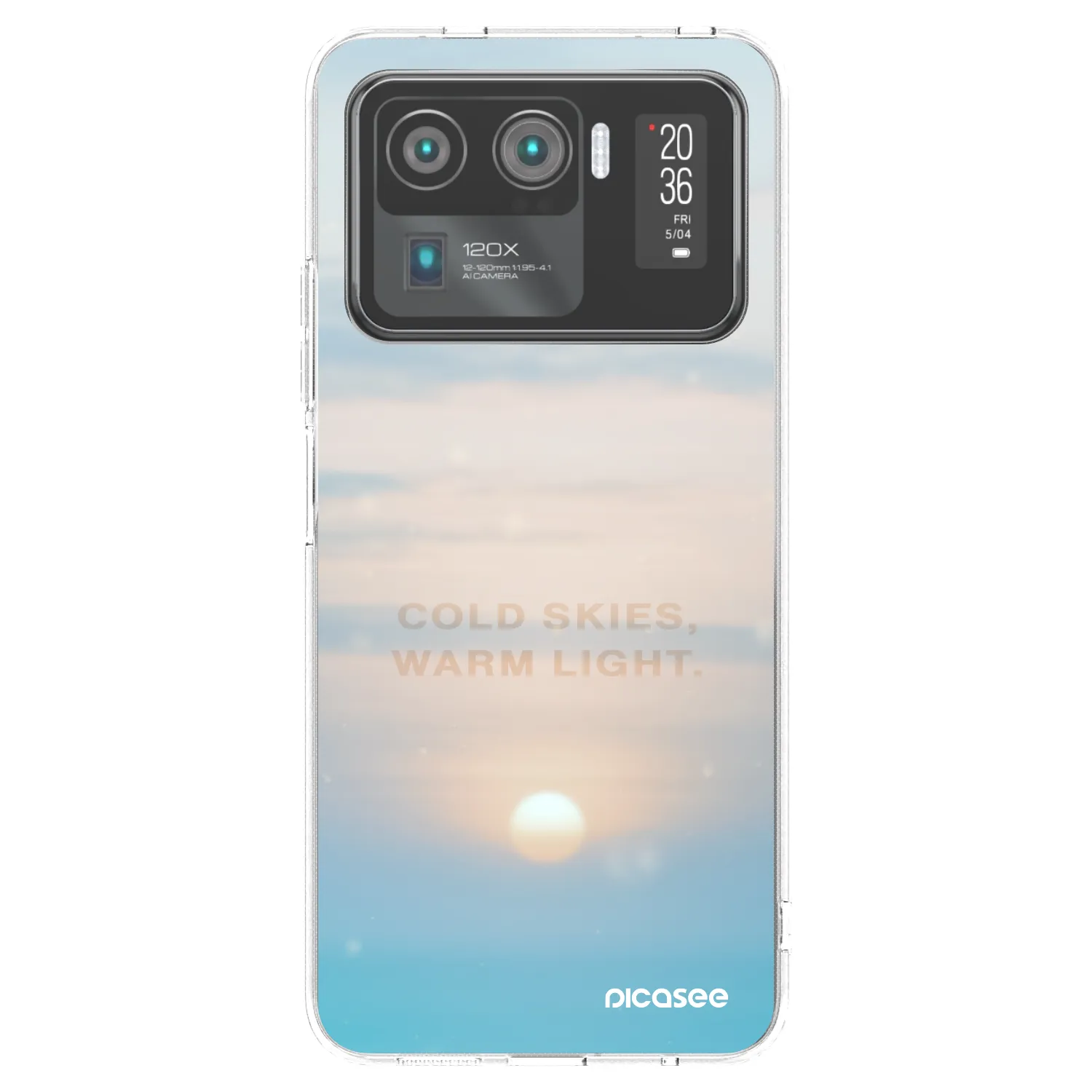 Picasee Xiaomi Mi 11 Ultra Hülle - Transparentes Silikon - COLD SKIES