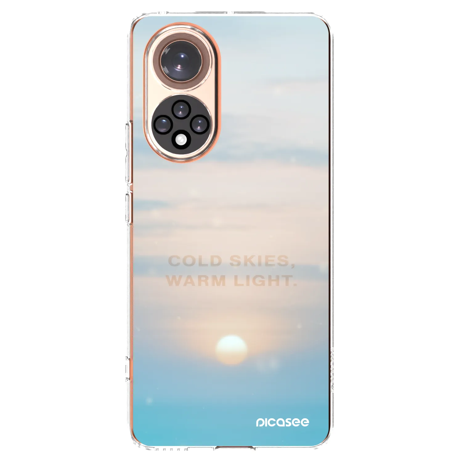 Picasee Honor 50 5G Hülle - Transparentes Silikon - COLD SKIES