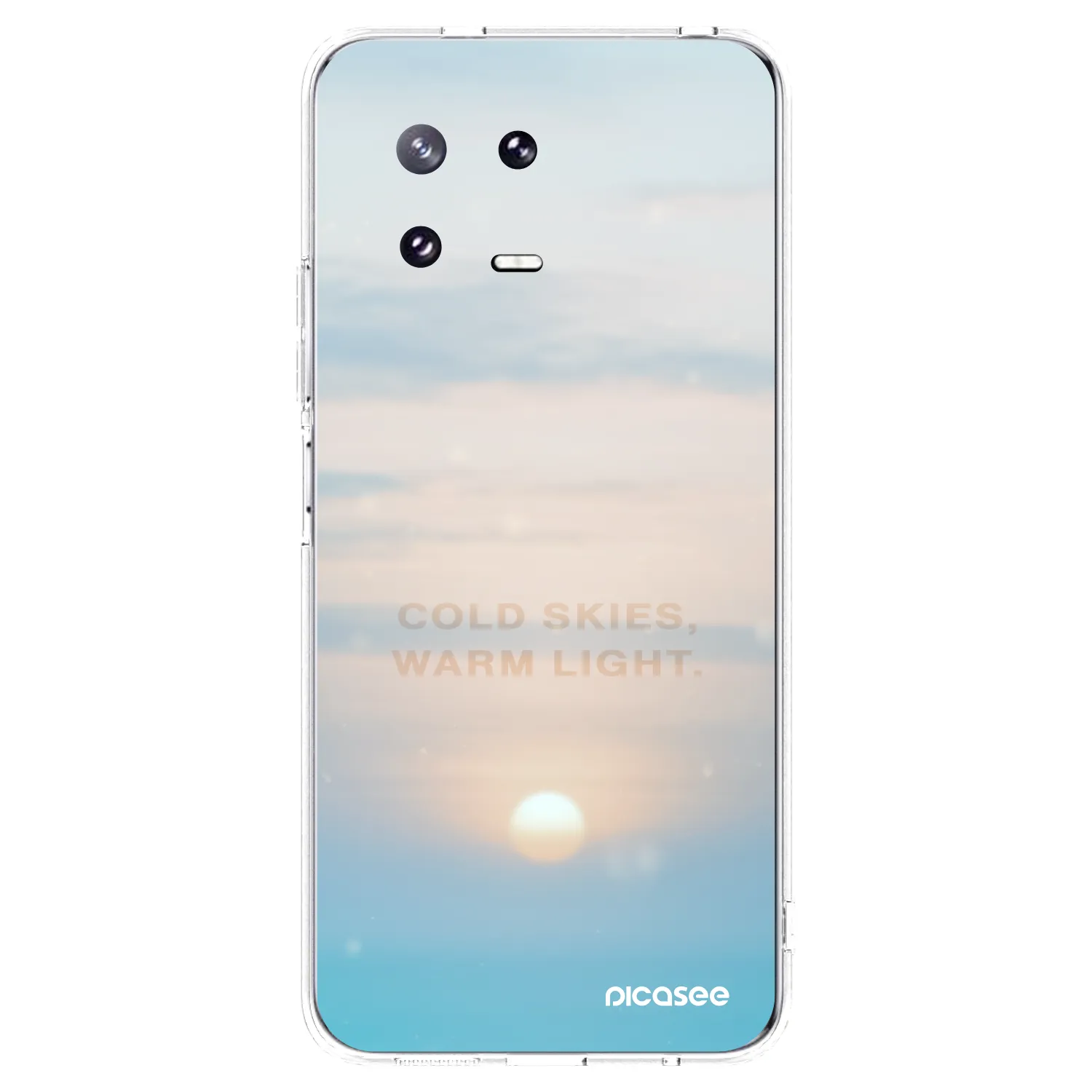 Picasee Xiaomi 13 Pro Hülle - Transparentes Silikon - COLD SKIES