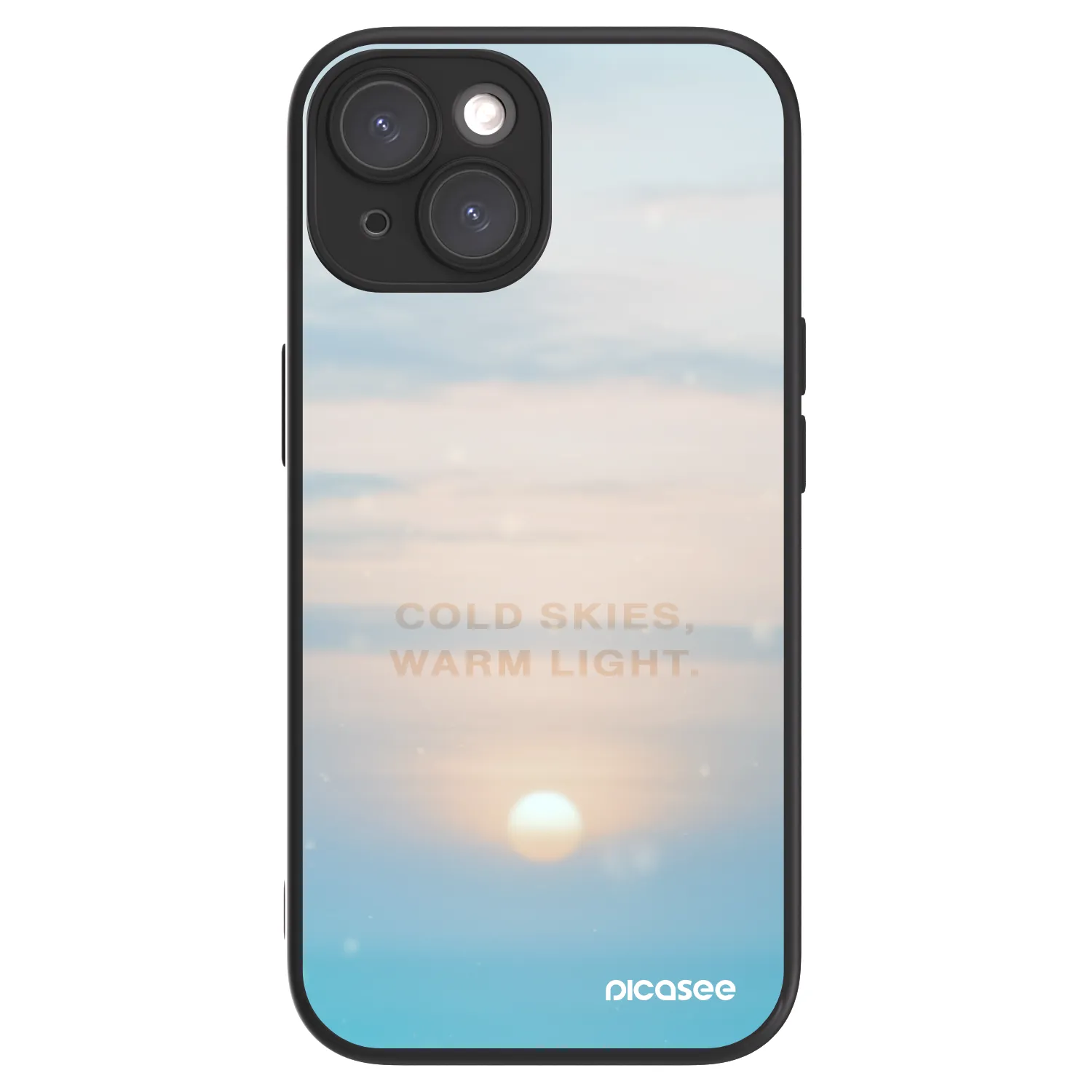 Picasee ULTIMATE CASE MagSafe für Apple iPhone 15 - COLD SKIES