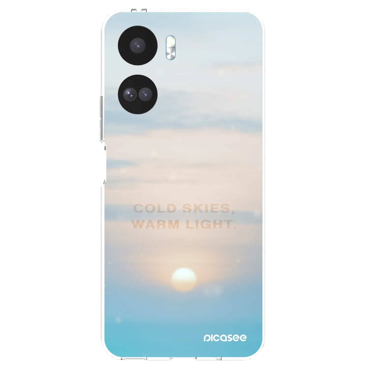 Picasee Honor 90 Lite 5G Hülle - Transparentes Silikon - COLD SKIES