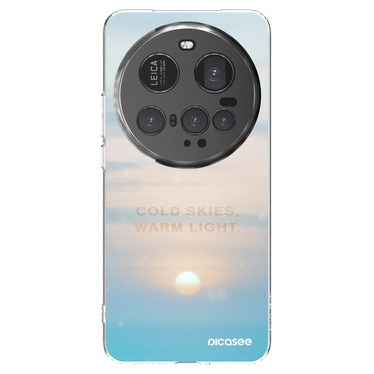 Picasee Xiaomi 15 Ultra Hülle - Transparentes Silikon - COLD SKIES