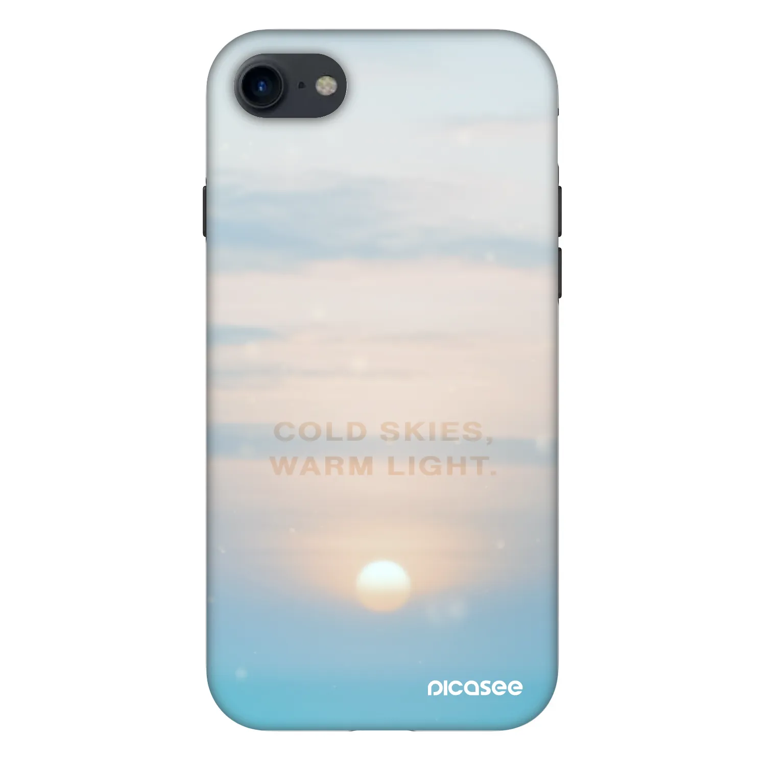 Picasee Fashion Case für Apple iPhone 8 - COLD SKIES
