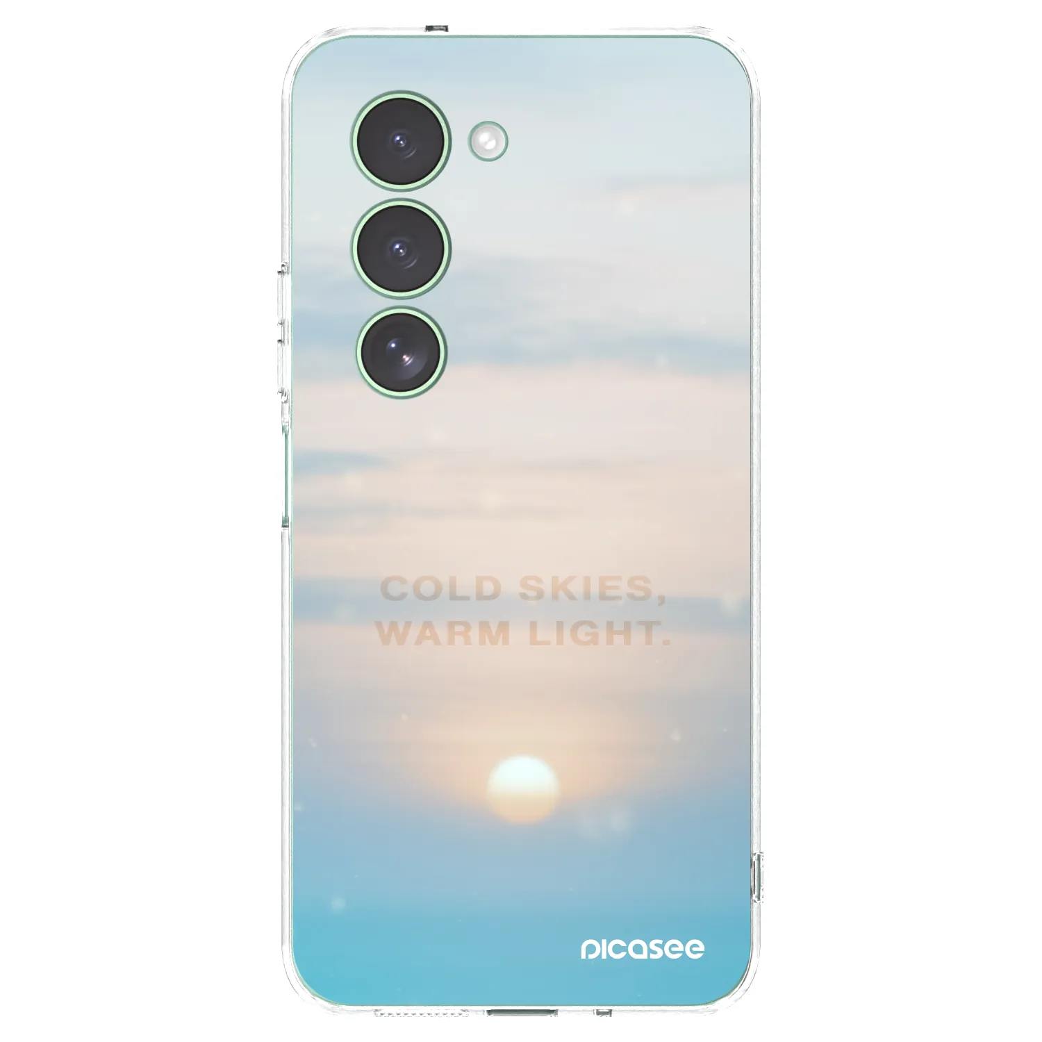 Picasee Xiaomi Redmi 15 5G Hülle - Transparentes Silikon - COLD SKIES