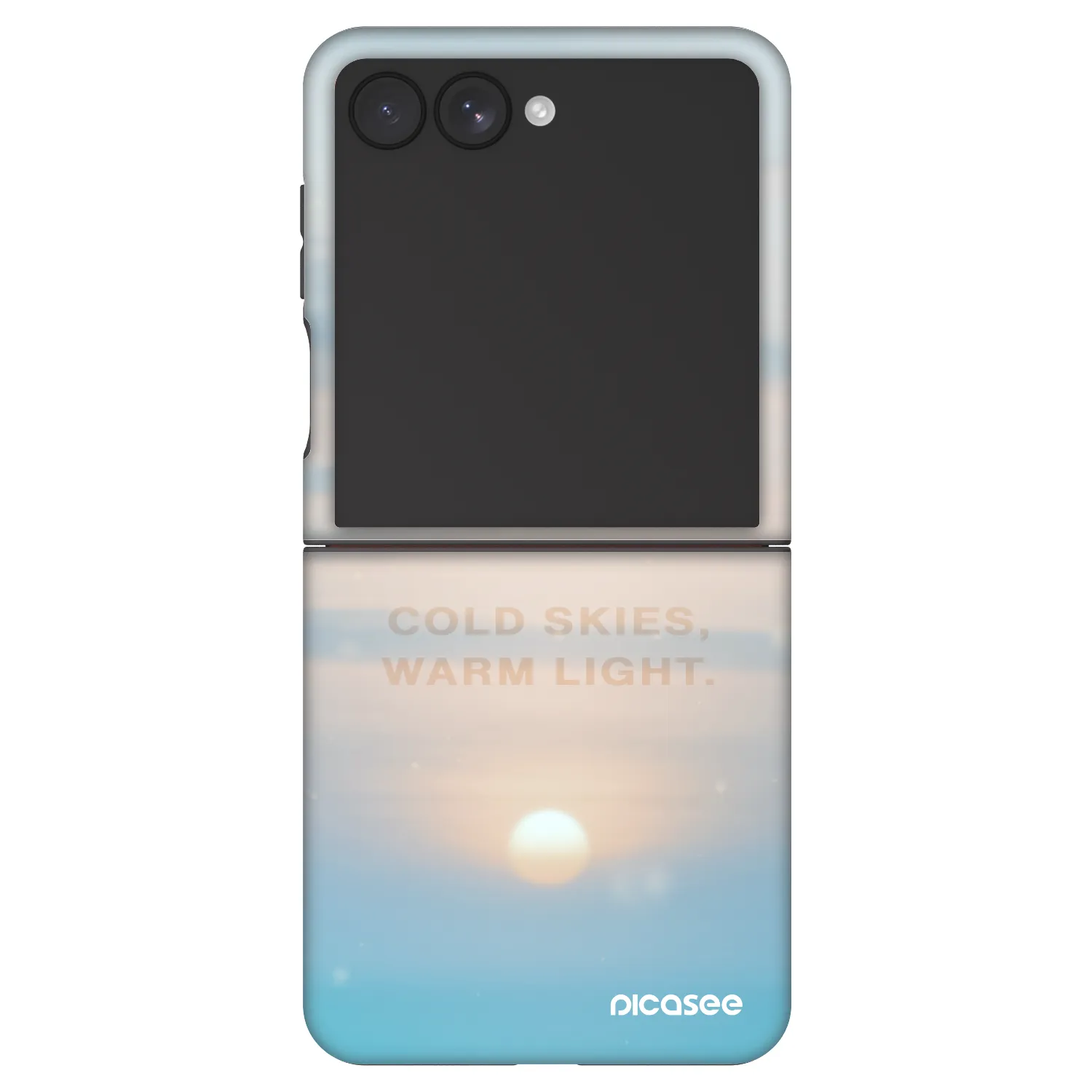 Picasee Fashion Case für Samsung Galaxy Z Flip7 5G - COLD SKIES