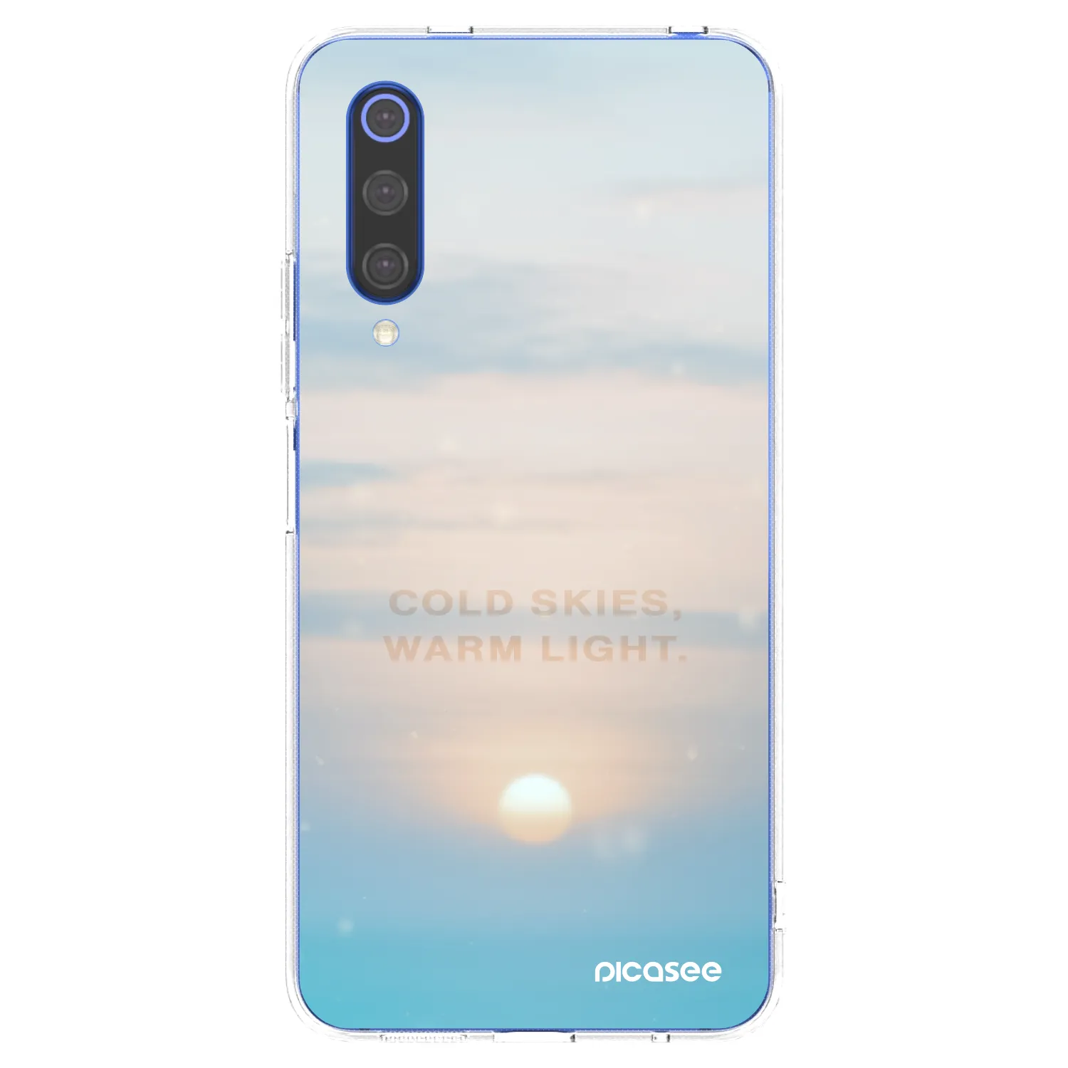 Picasee Xiaomi Mi 9 SE Hülle - Transparentes Silikon - COLD SKIES