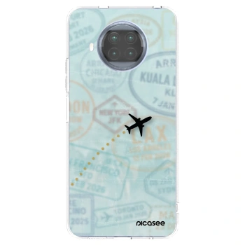 Picasee Xiaomi Mi 10T Lite Hülle - Transparentes Silikon - FLIGHT PATH