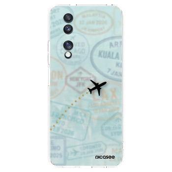 Picasee Honor 70 Hülle - Transparentes Silikon - FLIGHT PATH