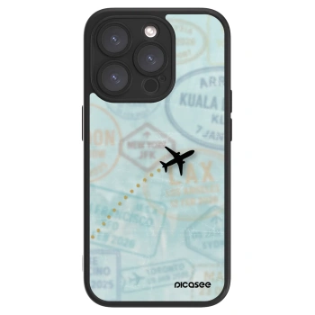 Picasee ULTIMATE CASE MagSafe für Apple iPhone 15 Pro - FLIGHT PATH