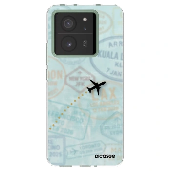 Picasee Xiaomi 13T Hülle - Transparentes Silikon - FLIGHT PATH