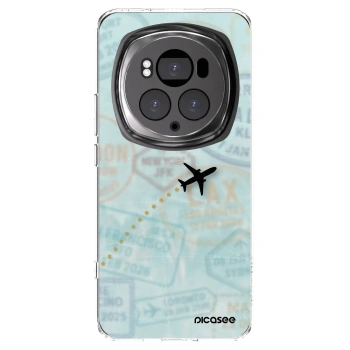 Picasee Honor Magic6 Pro Hülle - Transparentes Silikon - FLIGHT PATH