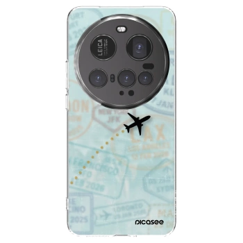 Picasee Xiaomi 15 Ultra Hülle - Transparentes Silikon - FLIGHT PATH