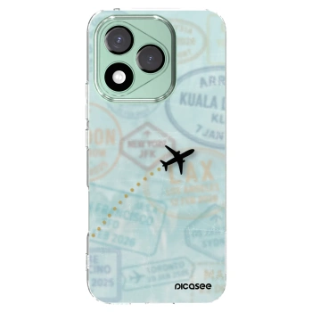 Picasee Honor 400 Lite 5G Hülle - Transparentes Silikon - FLIGHT PATH