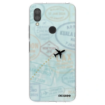 Picasee Xiaomi Redmi 7 Hülle - Transparentes Silikon - FLIGHT PATH