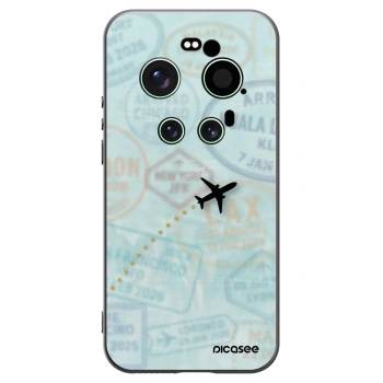 Picasee Xiaomi 17 Ultra Hülle - Schwarzes Silikon - FLIGHT PATH