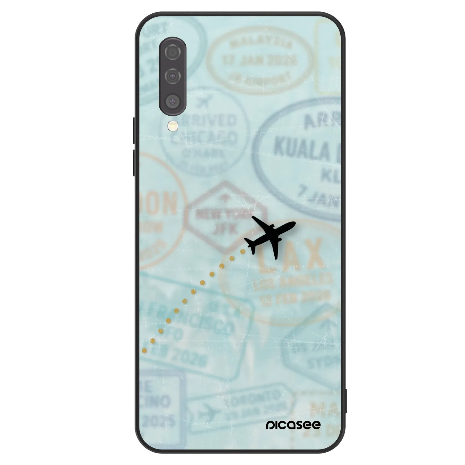 Picasee ULTIMATE CASE für Samsung Galaxy A50 A505F - FLIGHT PATH