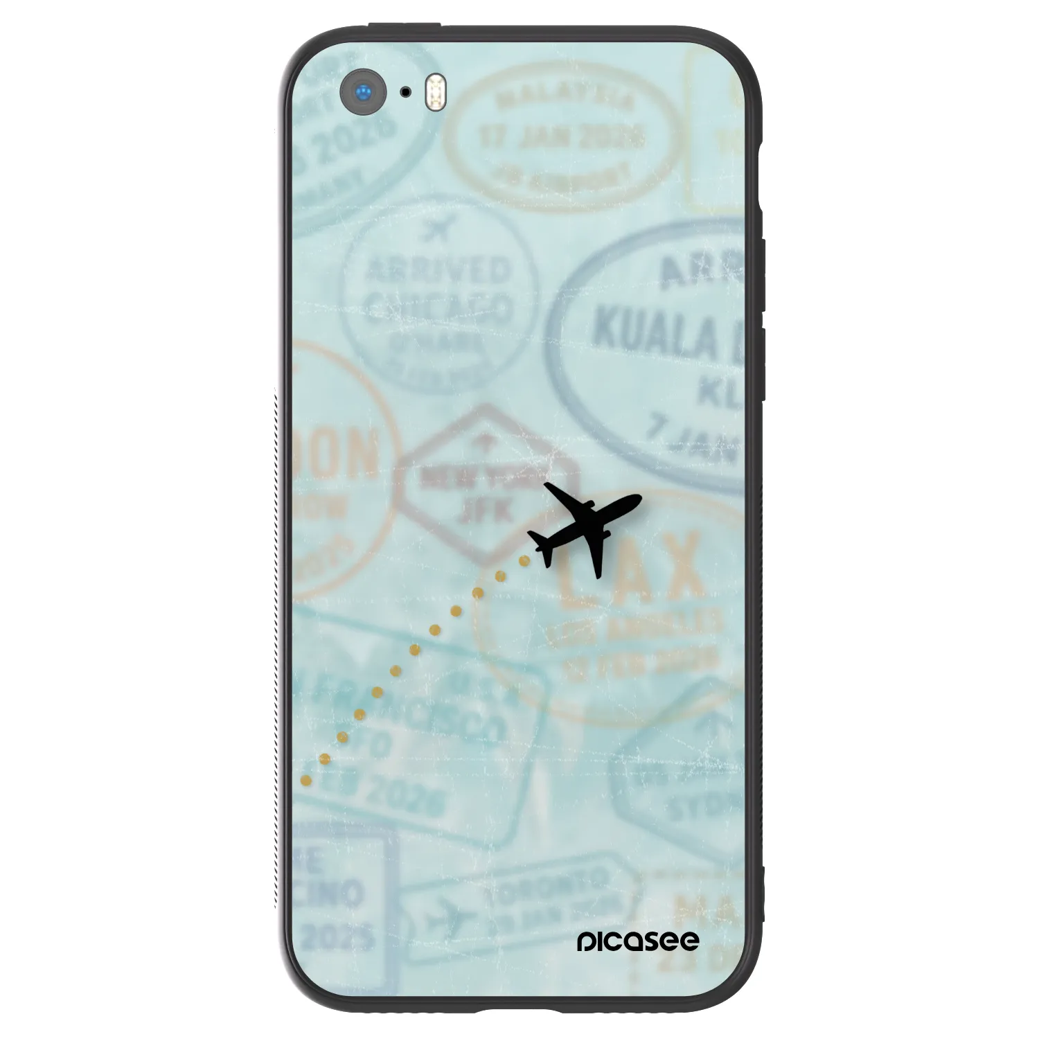 Picasee ULTIMATE CASE für Apple iPhone 5/5S/SE - FLIGHT PATH