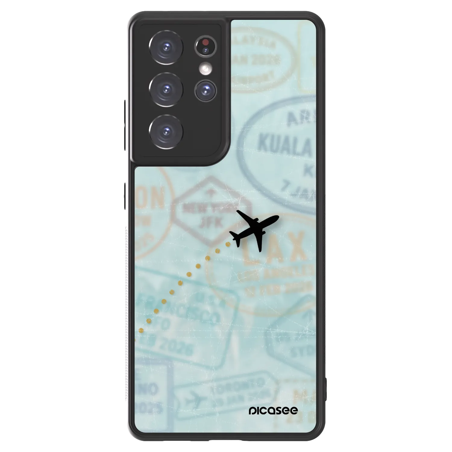 Picasee ULTIMATE CASE für Samsung Galaxy S21 Ultra 5G G998B - FLIGHT PATH