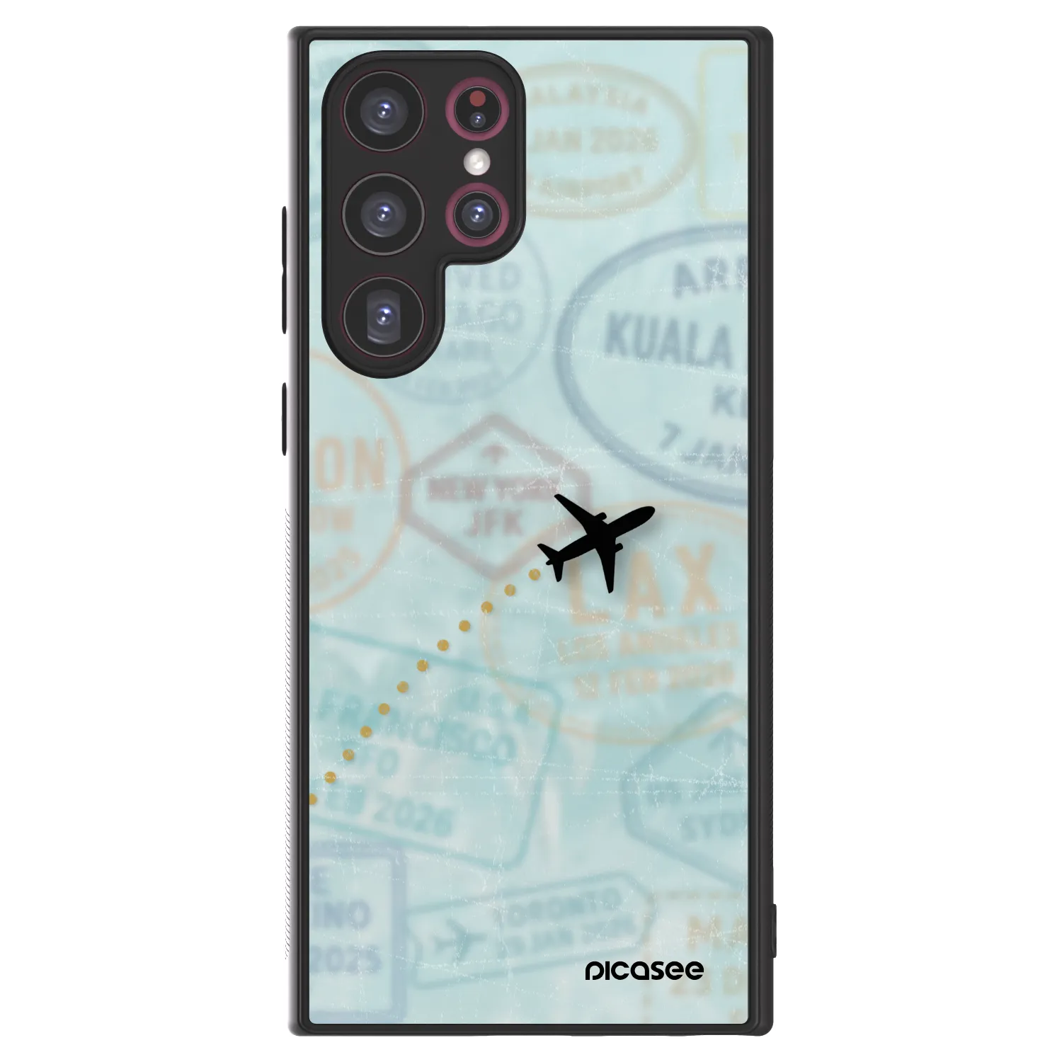 Picasee ULTIMATE CASE für Samsung Galaxy S22 Ultra 5G - FLIGHT PATH