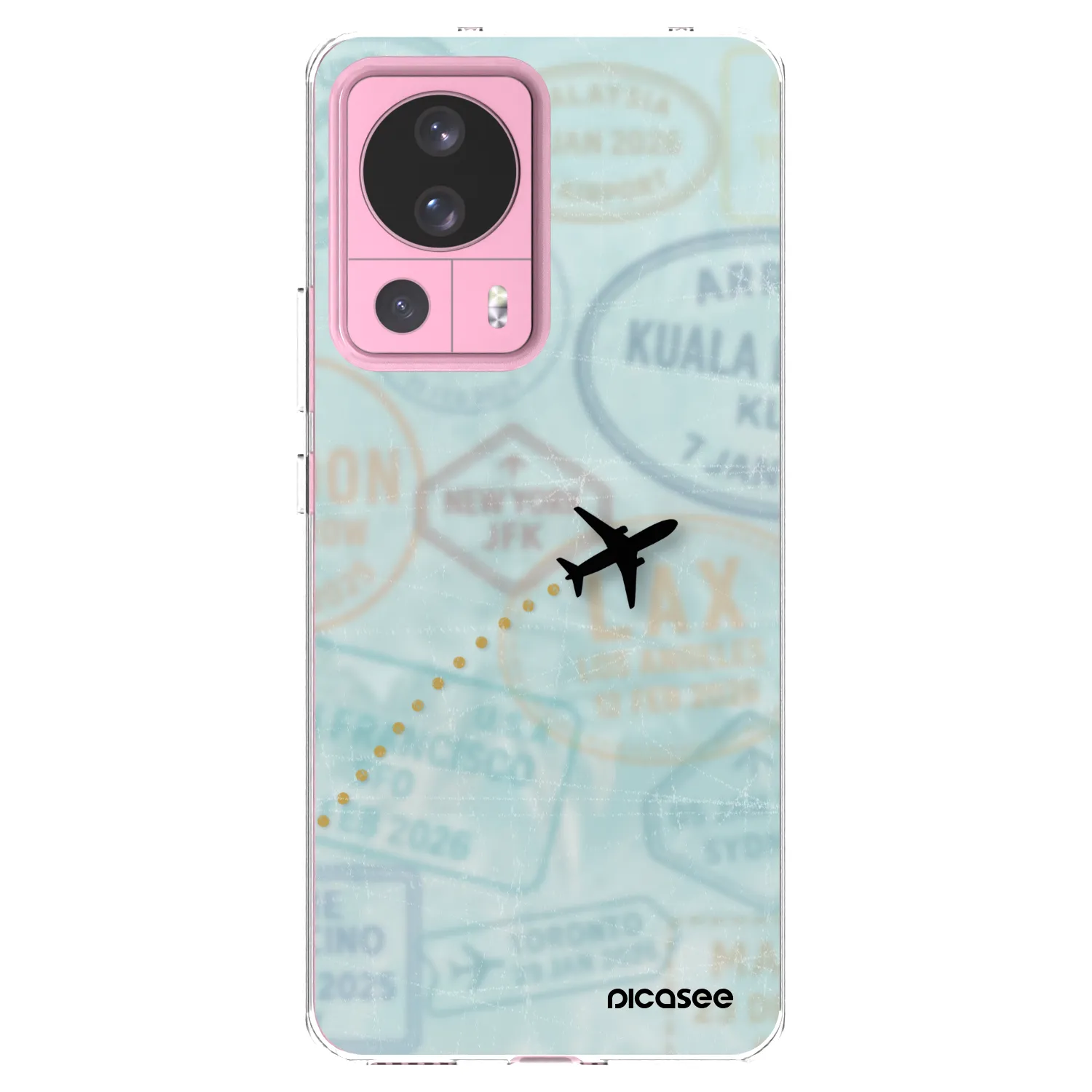 Picasee Xiaomi 13 Lite Hülle - Transparentes Silikon - FLIGHT PATH