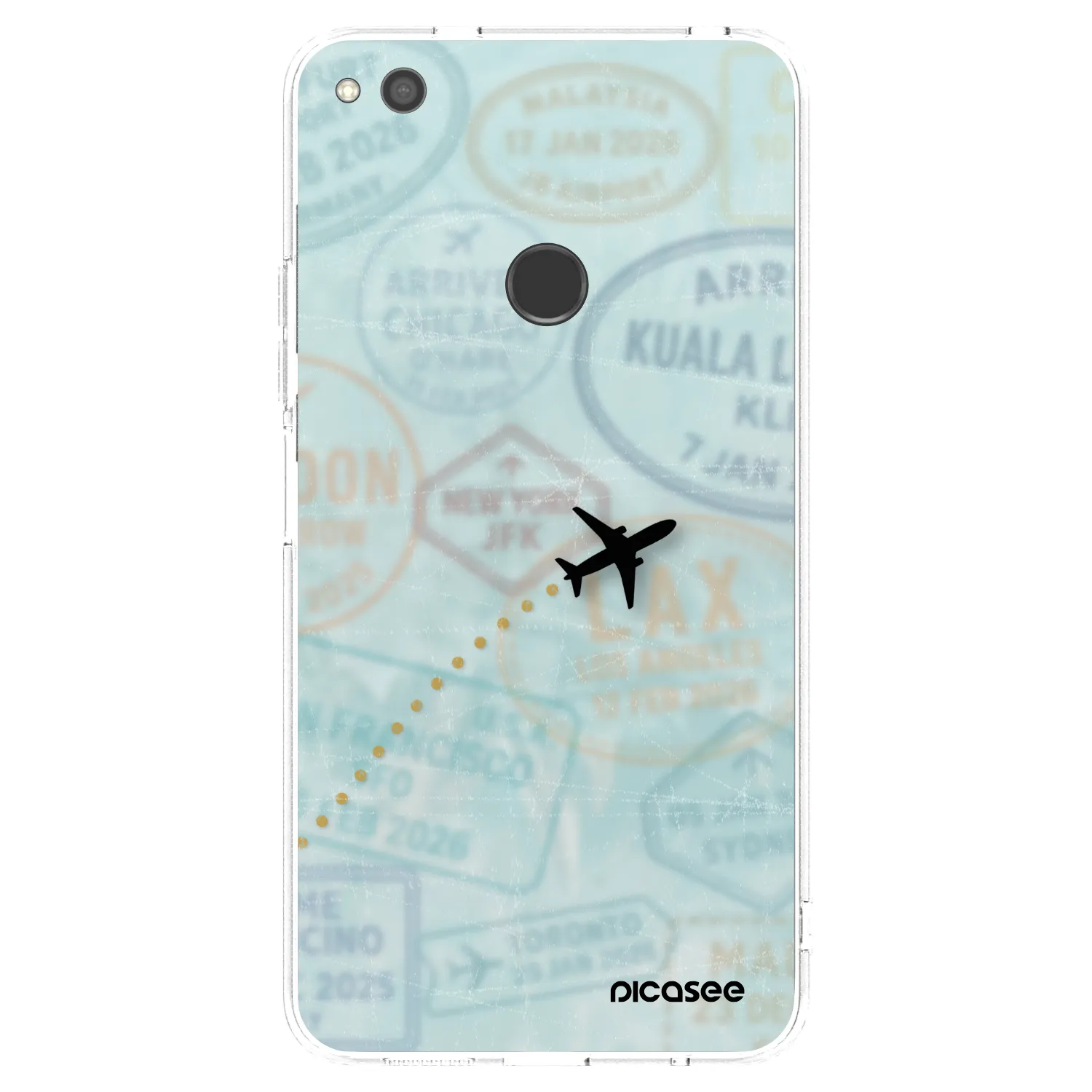 Picasee Huawei Mate 40 Pro Hülle - Transparentes Silikon - FLIGHT PATH