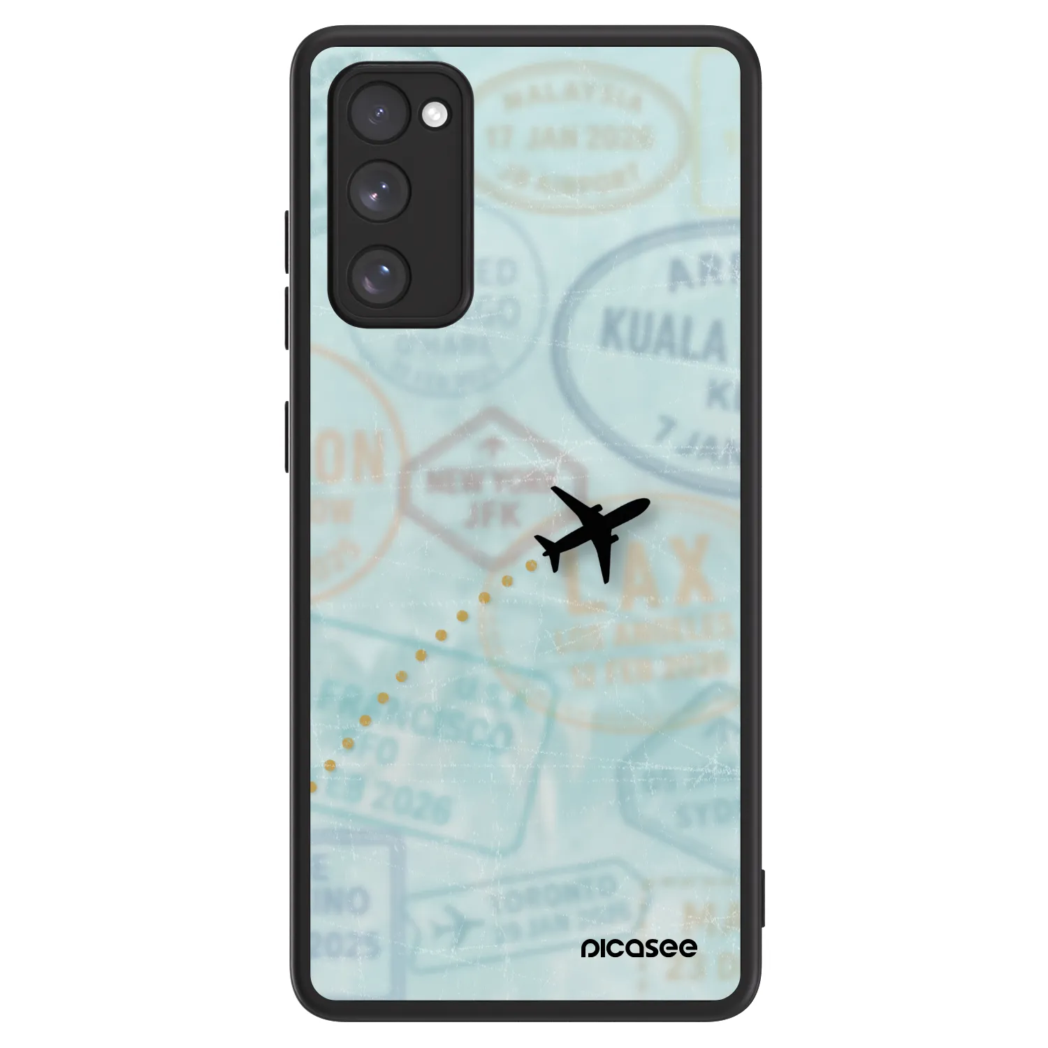 Picasee ULTIMATE CASE PowerShare für Samsung Galaxy S20 FE - FLIGHT PATH