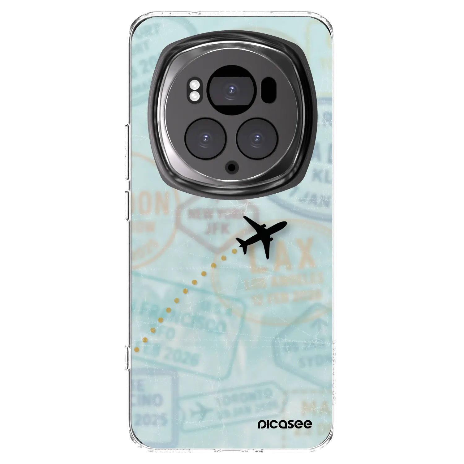 Picasee Honor Magic6 Pro Hülle - Transparentes Silikon - FLIGHT PATH