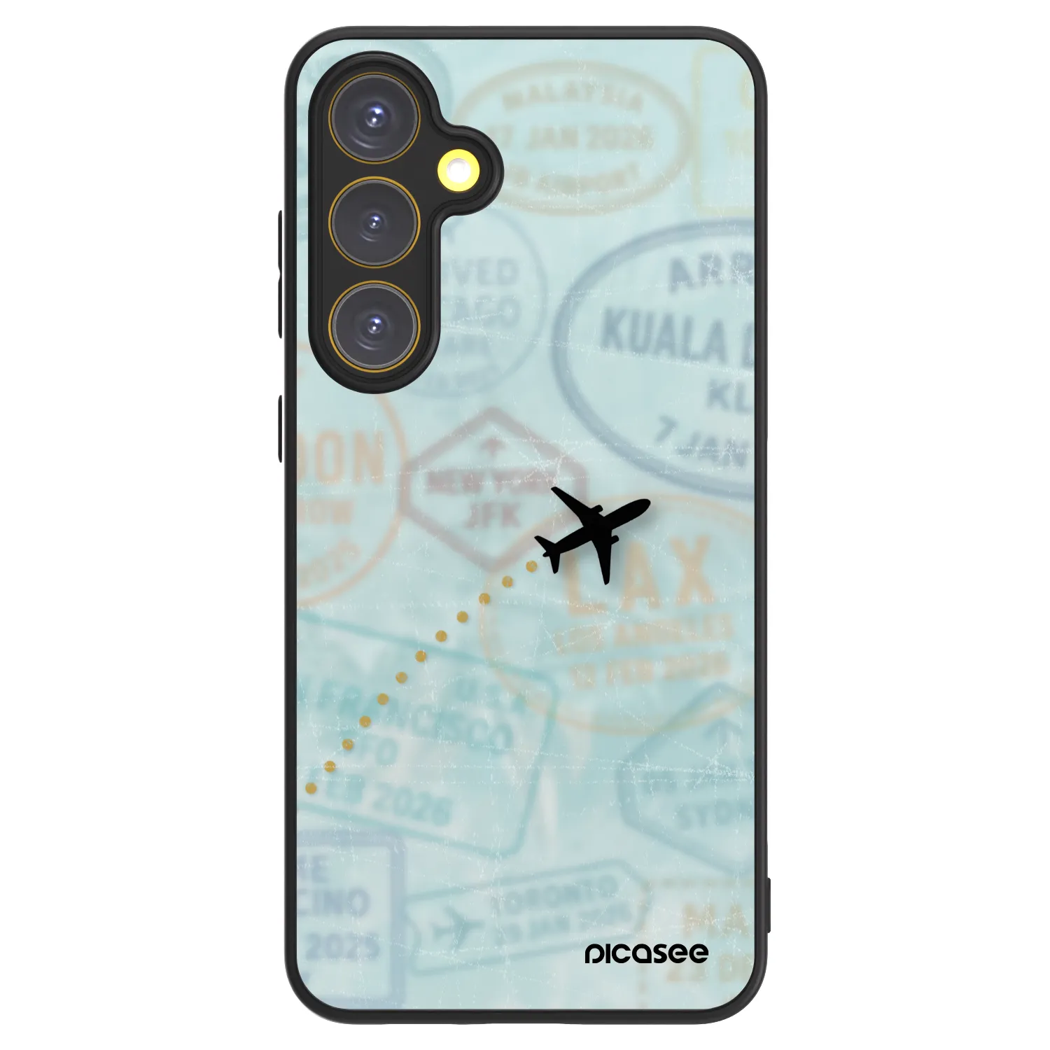 Picasee ULTIMATE CASE PowerShare für Samsung Galaxy S24 FE S721B - FLIGHT PATH
