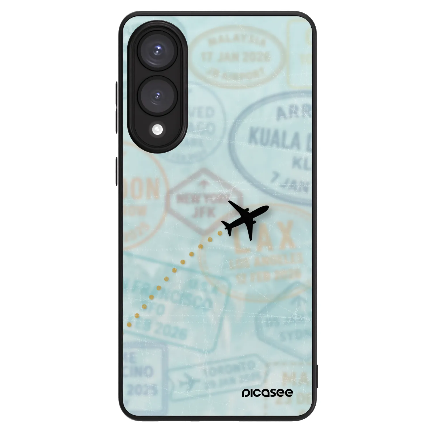 Picasee ULTIMATE CASE PowerShare für Samsung Galaxy S25 Edge 5G - FLIGHT PATH
