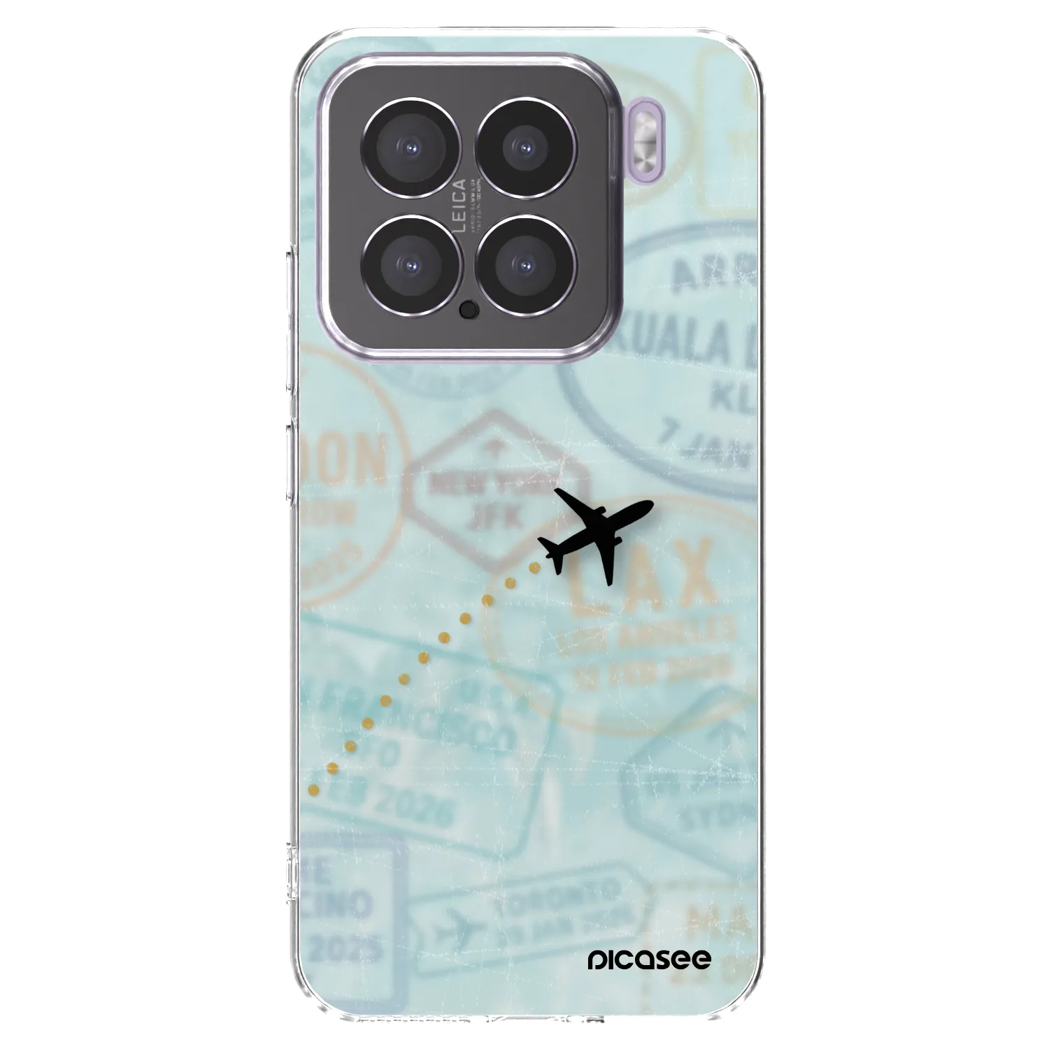 Picasee Xiaomi 15 Hülle - Transparentes Silikon - FLIGHT PATH