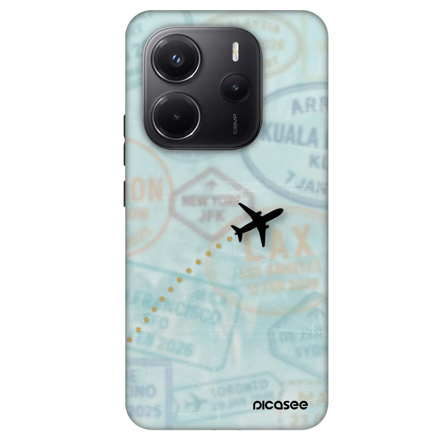 Picasee Fashion Case für Xiaomi Redmi Note 14 5G - FLIGHT PATH