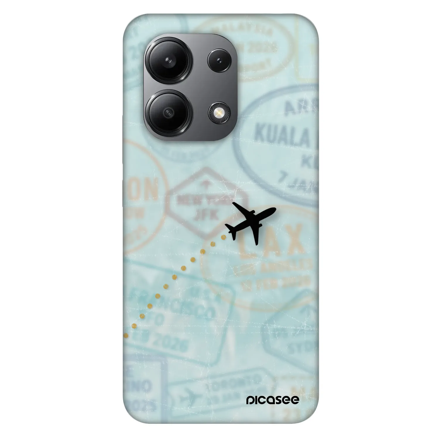 Picasee Fashion Case für Xiaomi Redmi Note 13 4G - FLIGHT PATH