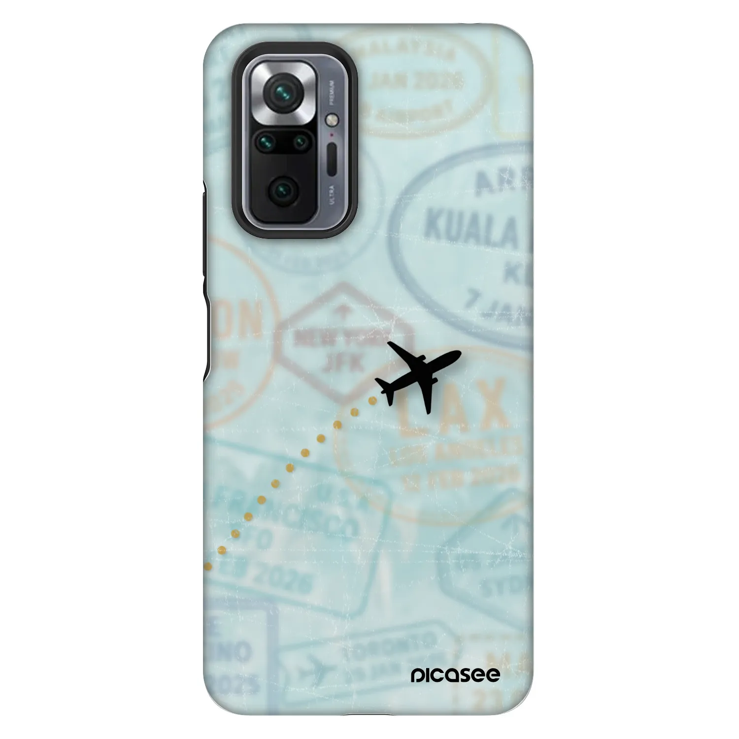 Picasee Fashion Case für Xiaomi Redmi Note 10 Pro - FLIGHT PATH