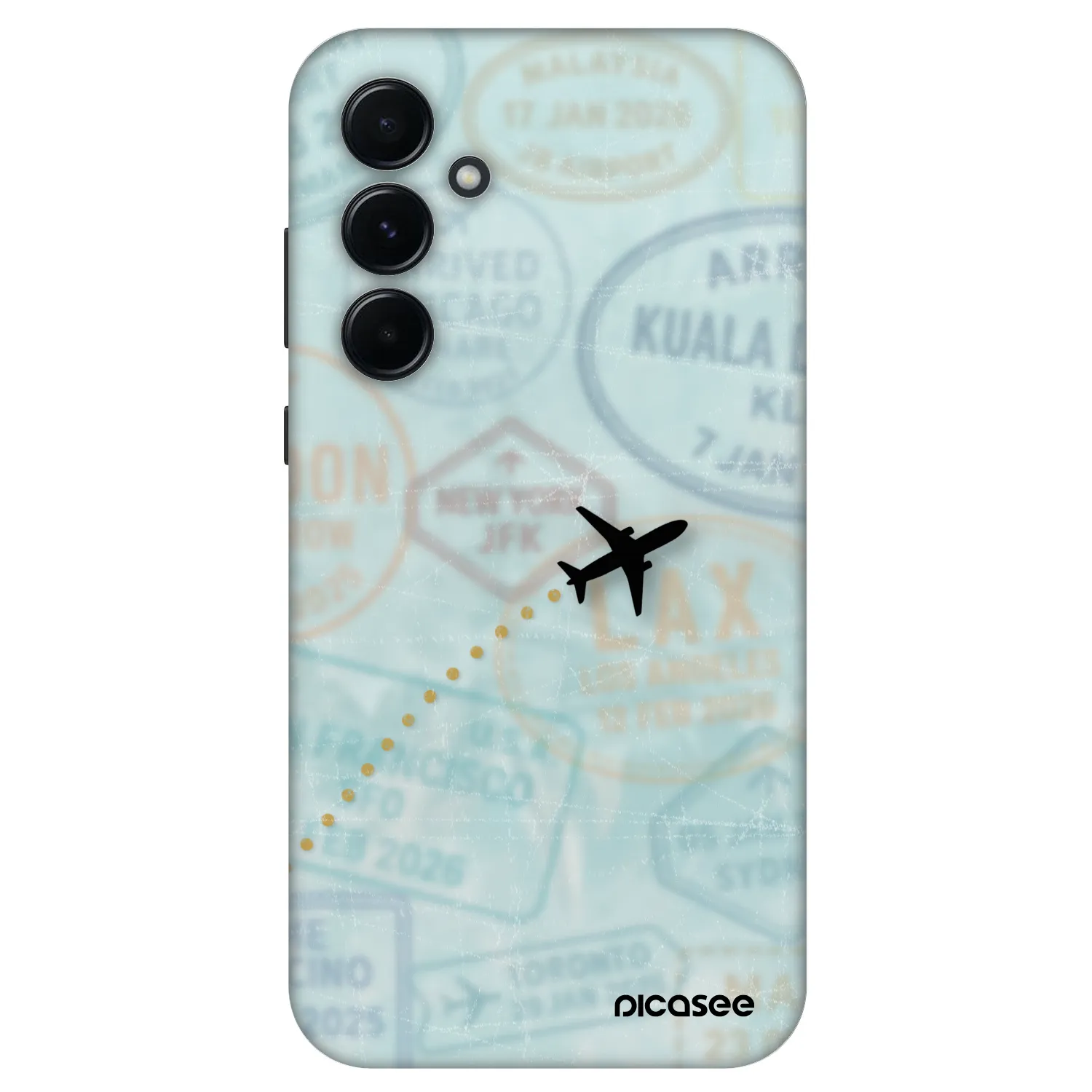 Picasee Fashion Case für Samsung Galaxy A55 5G A556B - FLIGHT PATH