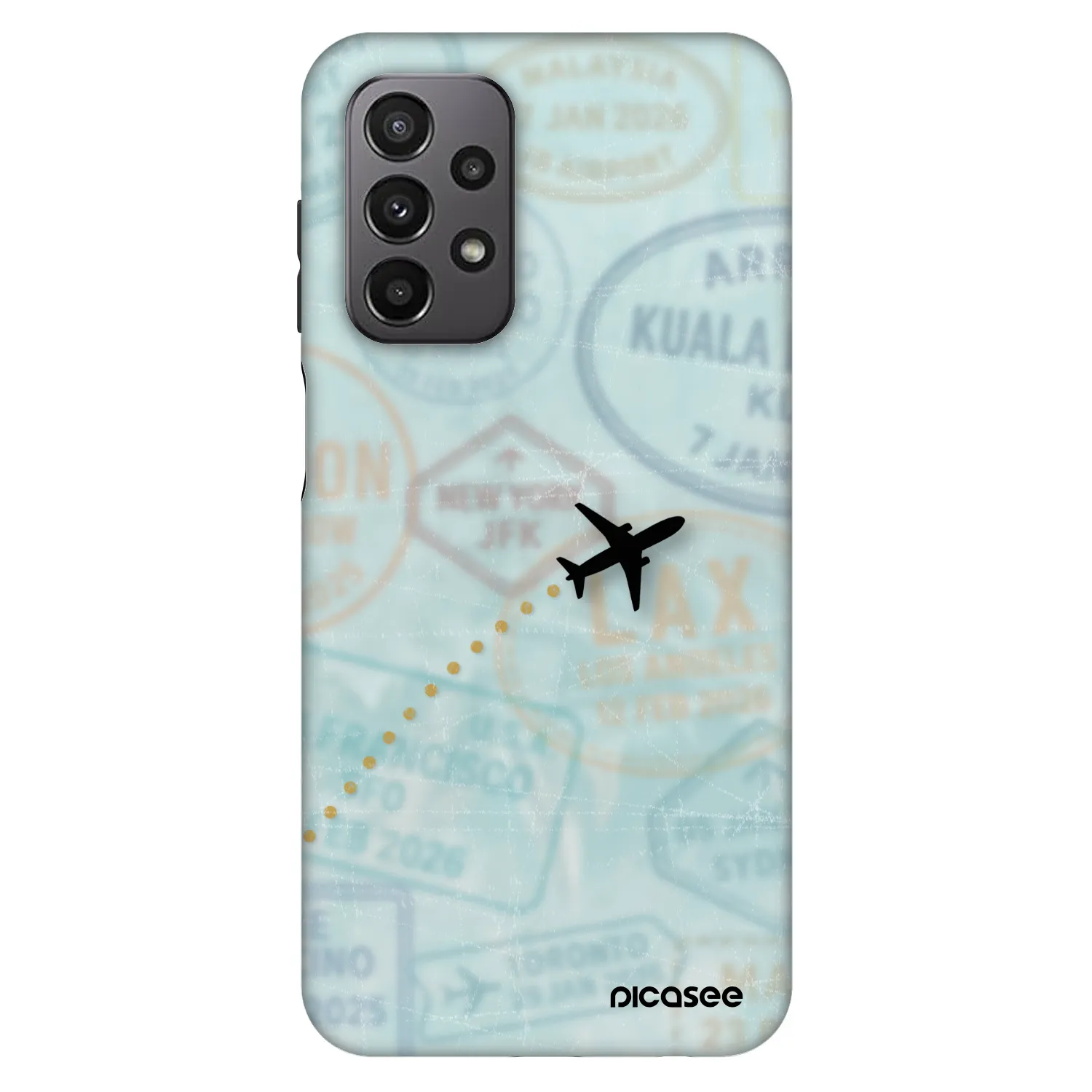 Picasee Fashion Case für Samsung Galaxy A23 A235F 4G - FLIGHT PATH