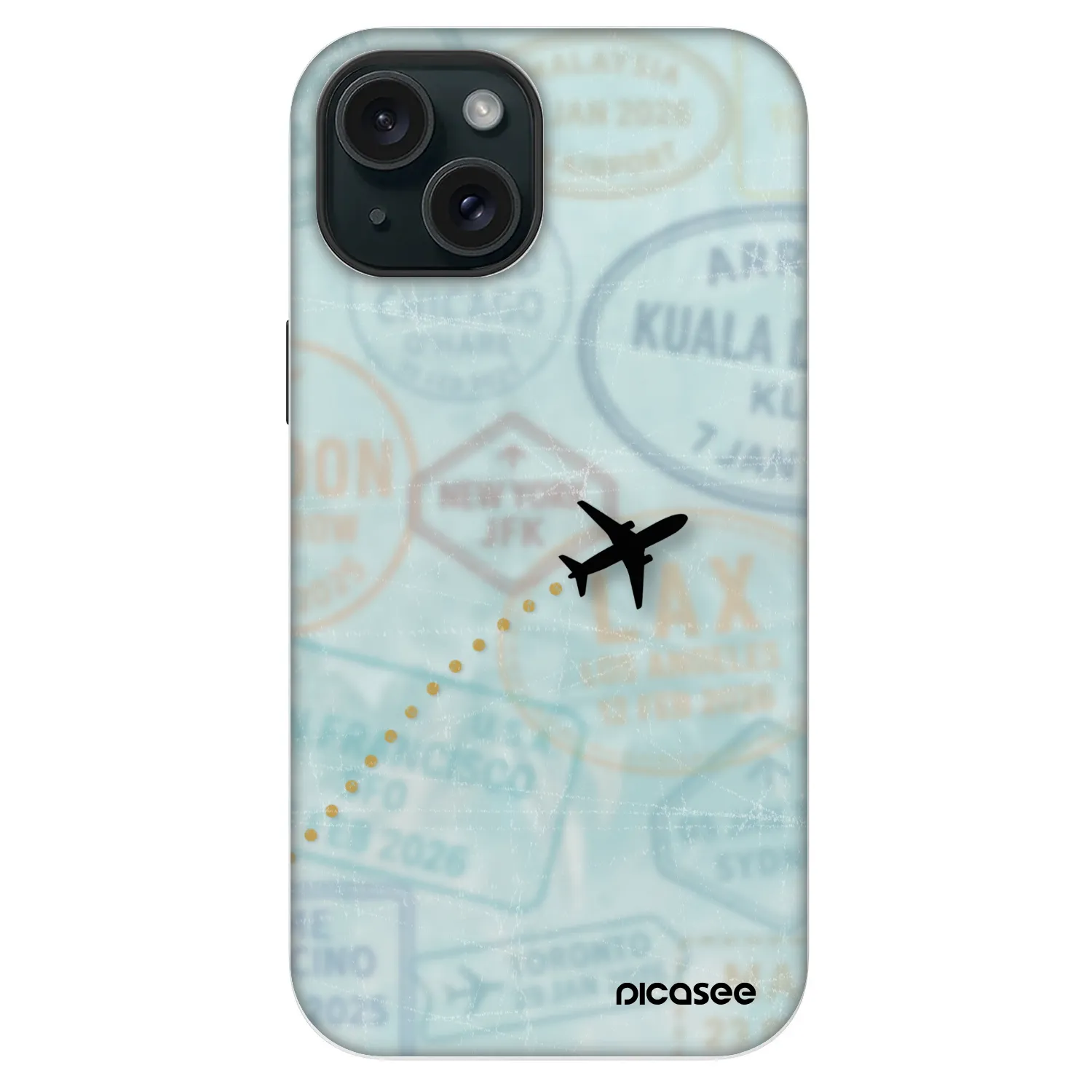 Picasee Fashion Case MagSafe für Apple iPhone 14 - FLIGHT PATH