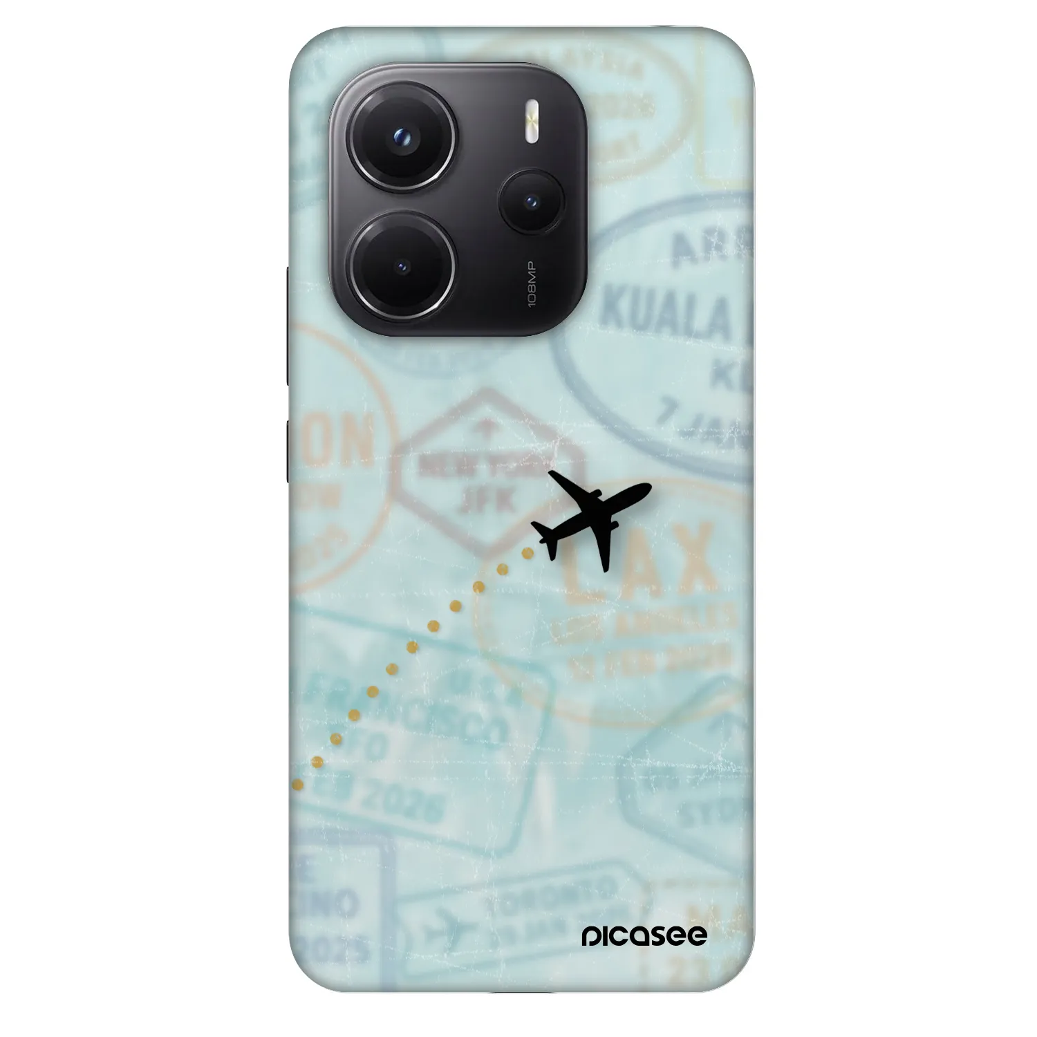 Picasee Fashion Case für Xiaomi Redmi Note 14 4G - FLIGHT PATH