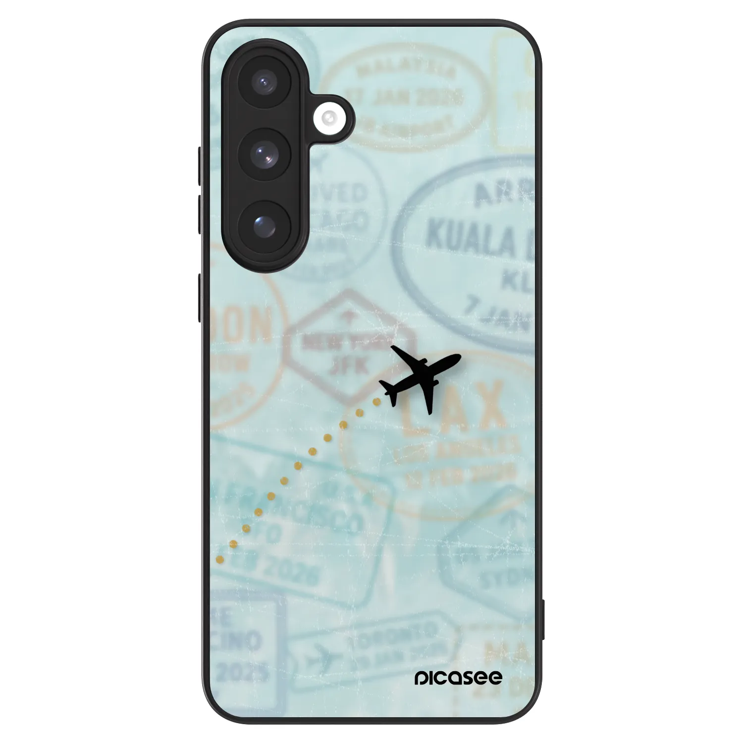 Picasee ULTIMATE CASE PowerShare für Samsung Galaxy S25 FE 5G - FLIGHT PATH
