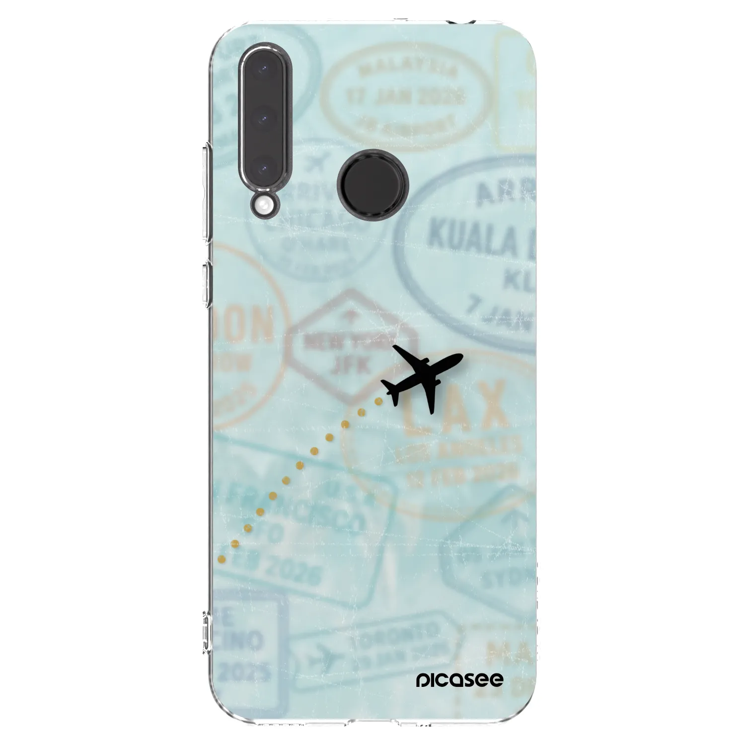 Picasee Honor 20 Lite Hülle - Transparentes Silikon - FLIGHT PATH