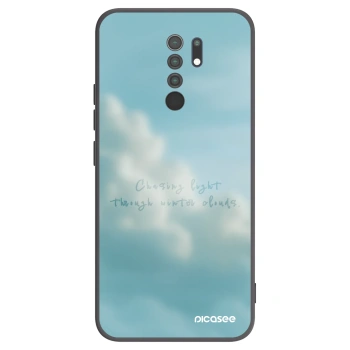 Picasee Xiaomi Redmi 9 Hülle - Schwarzes Silikon - CHASiNG LIGHT
