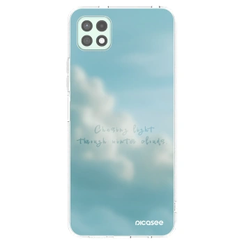 Picasee Samsung Galaxy A22 A226B 5G Hülle - Transparentes Silikon - CHASiNG LIGHT